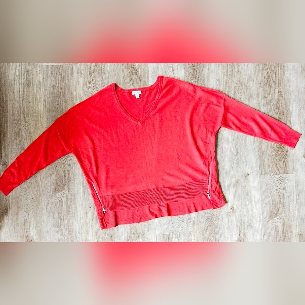 XLarge Red Bisou Bisou Sweater